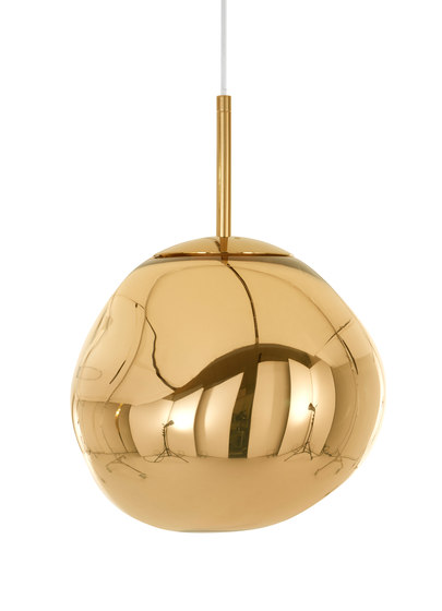 Melt Mini Pendant Gold | Lámparas de suspensión | Tom Dixon