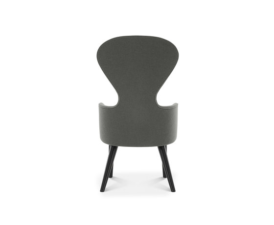 Wingback Dining Chair Black Leg Hallingdal 65 | Stühle | Tom Dixon