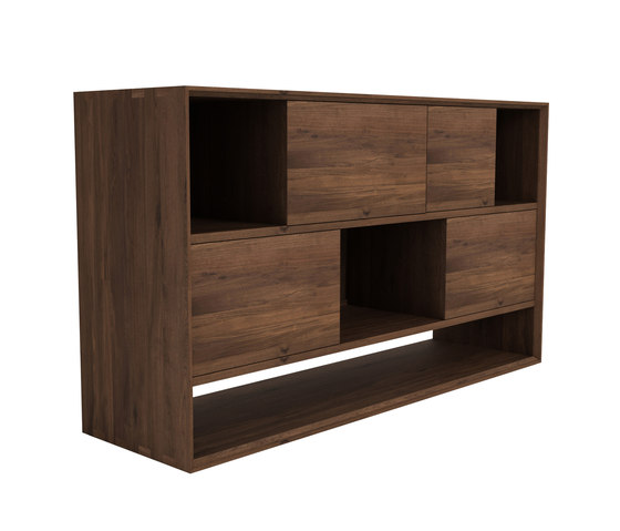 Walnut Nordic Low rack | Buffets / Commodes | Ethnicraft