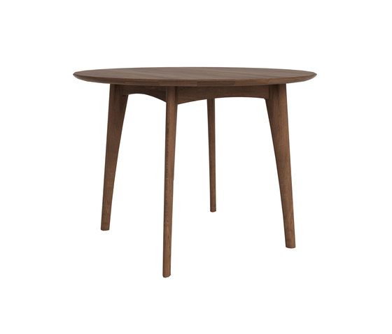 Walnut Osso round table high | Tables de repas | Ethnicraft