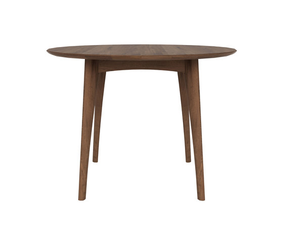 Walnut Osso round table high | Dining tables | Ethnicraft