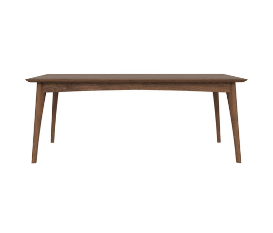 Walnut Osso rectangular dining table | Dining tables | Ethnicraft