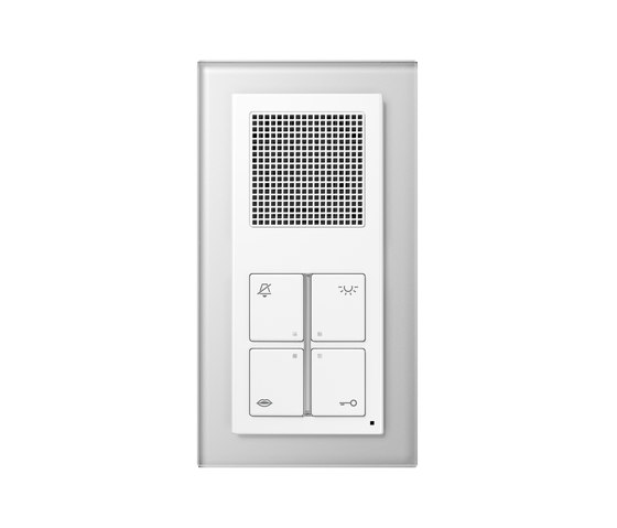 A creation-design Alpin white Audio-Interior-Station | Intercomunicación exterior | JUNG