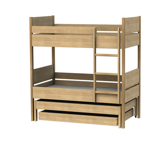 Bed for children bunk bed B502 | B552 | B505 | B506 | Kinderbetten | Woodi