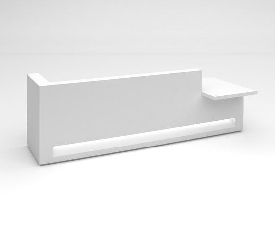 Blok Reception Desk Configuration 4 | Theken | Isomi