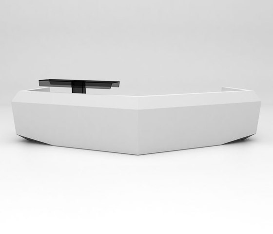 Fold Reception Desk Configuration 6 | Theken | Isomi