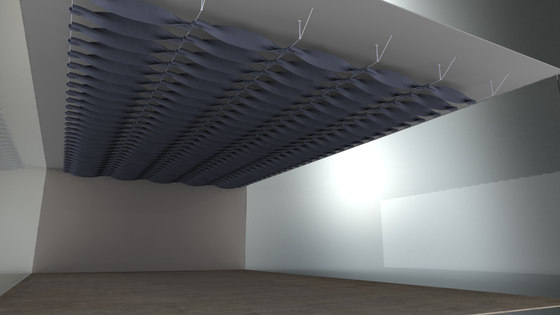 FeltCeiling | Sound absorbing ceiling systems | Rom & Tonik