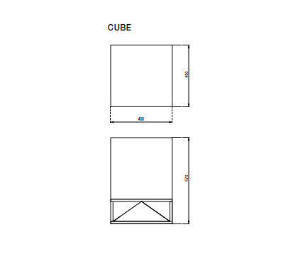 Cube Corian white | Altoparlanti | Architettura Sonora