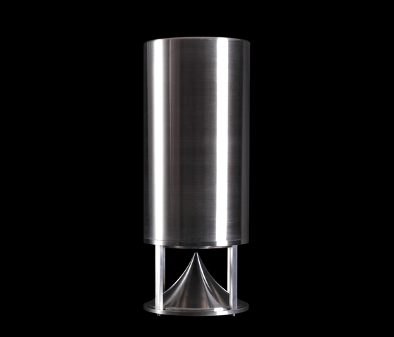 Cylinder Tall steel | Speakers | Architettura Sonora