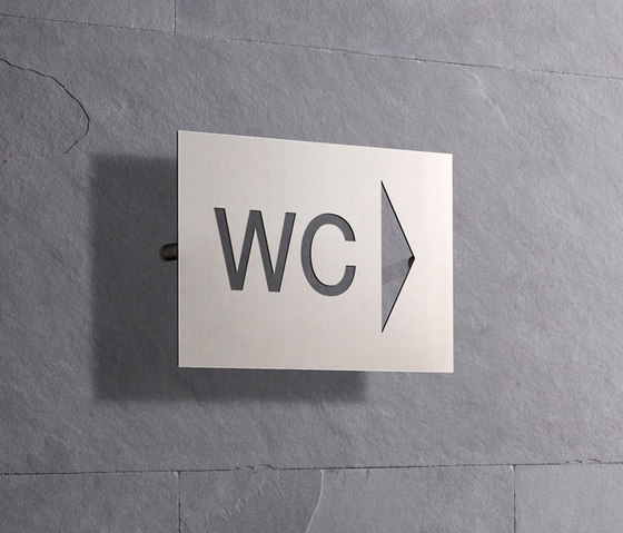 Hinweisschild WC PWC PFR S | Symbols / Signs | PHOS Design