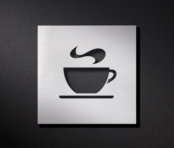 Insegna del caffè | Pittogrammi / Cartelli | PHOS Design