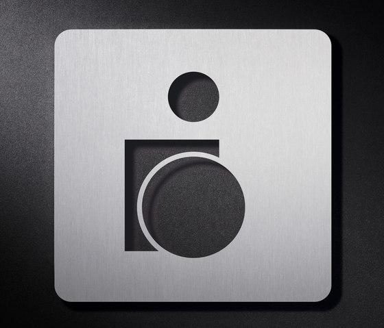 Hinweisschild WC Softedge | Pictogrammes / Symboles | PHOS Design