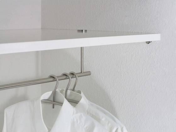 Niche wardrobe for underfloor installation from 50 to 120 cm - made to measure | Coat racks | PHOS Design