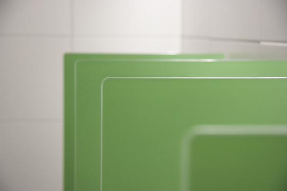 GM CABINMART® Urinal- und Sichtschutzwände | Bagno | Glas Marte