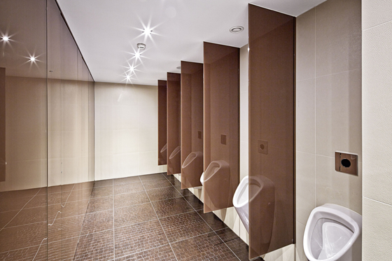 GM CABINMART® Urinal- und Sichtschutzwände | Salle de bain | Glas Marte