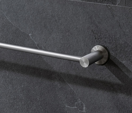 Support de barre d'extrémité pour barre Ø12 mm (distance au mur courte) | Rails rideaux | PHOS Design