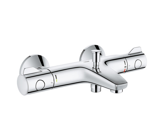 Grohtherm 800 Thermostat bath/shower mixer | Bath taps | GROHE