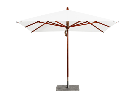 Type H Wooden umbrella | Ombrelloni | MDT-tex