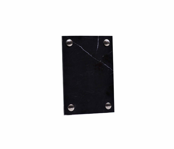A Frame Picture Frame Black Marquina Marble | Small | Picture frames | NEW WORKS