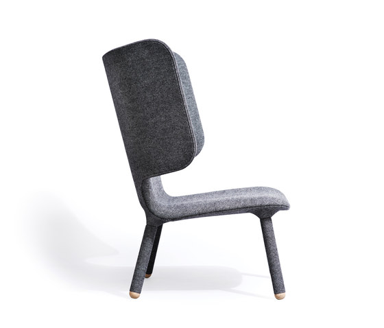 Tembo Lounge Chair Grey | Poltrone | NEW WORKS