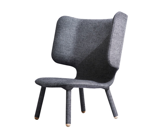 Tembo Lounge Chair Grey | Armchairs | NEW WORKS