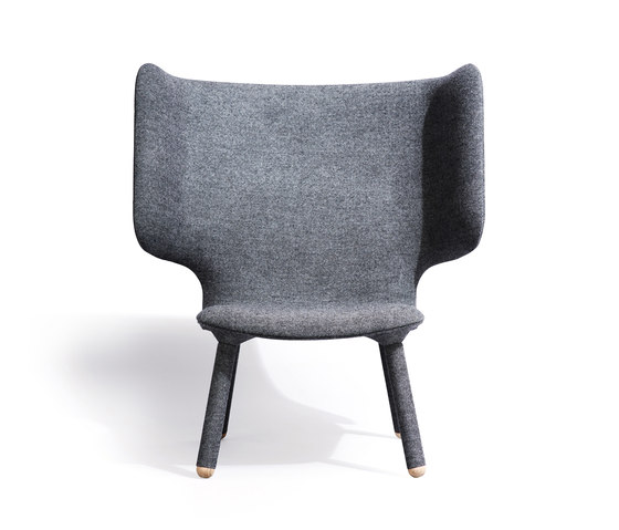 Tembo Lounge Chair Grey | Sillones | NEW WORKS