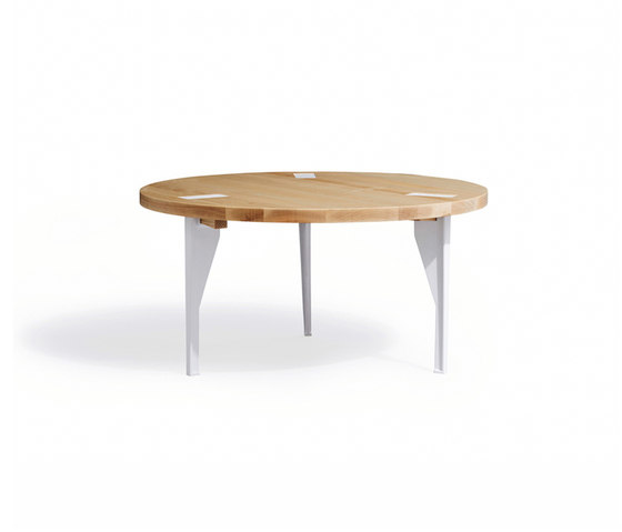 Keel Coffee Table Pine Round | Coffee tables | NEW WORKS