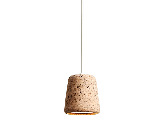 Material Pendant Natural Cork | Lámparas de suspensión | NEW WORKS