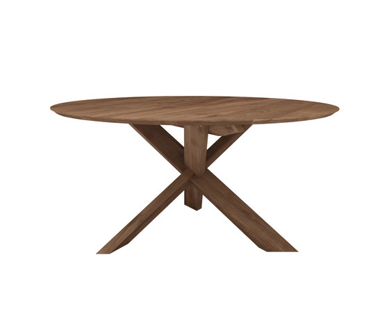 Teak circle dining table | Dining tables | Ethnicraft