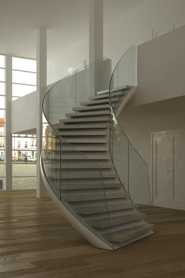 EeSoffit Curved | Staircase systems | EeStairs