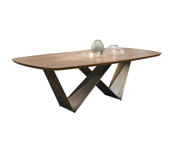 Prisma 72 Steel Wood | Dining tables | Reflex