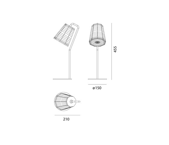 Null Vector Luminaria de Mesa | Lámparas de sobremesa | Artemide