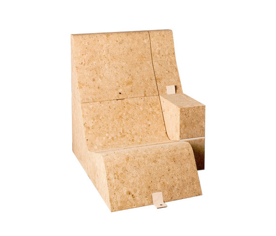 Tumble Cork Chair&Table | Sessel | Movecho