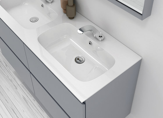 M2 MineralMarmo® Washbasin Countertop | Lavabos | Inbani
