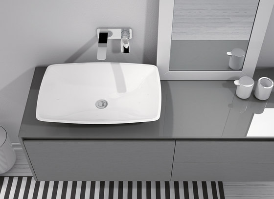 LA450 Countertop MineralMarmo® Washbasin | Wash basins | Inbani