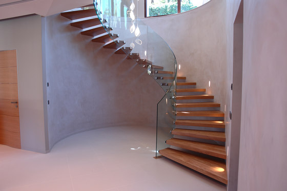 Helical Stairs Wood TWE-623 | Staircase systems | EeStairs