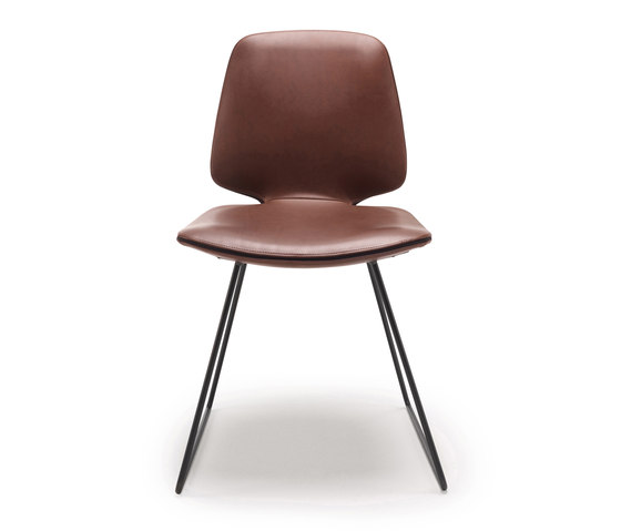 Tilda | Chair with skid frame | Chairs | FREIFRAU MANUFAKTUR