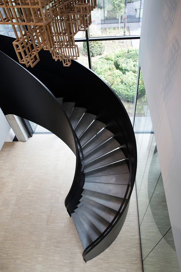 Helical Stairs Stone TWE-605 | Staircase systems | EeStairs