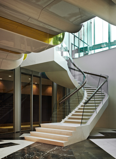 Helical Stairs Stone TWE-470 | Staircase systems | EeStairs