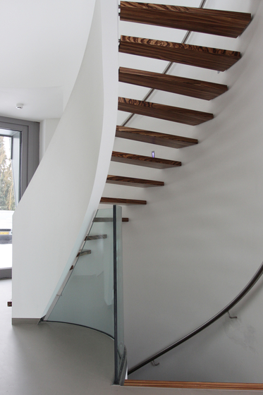 Helical Stairs Wood TWE-488 | Staircase systems | EeStairs