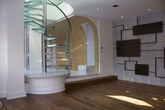 Spiral Stairs Glass TSE-614 | Staircase systems | EeStairs