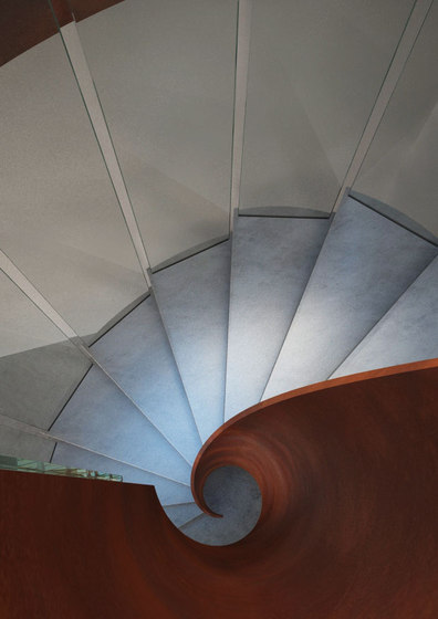 Metal Finishes Spiral | Systèmes d'escalier | EeStairs