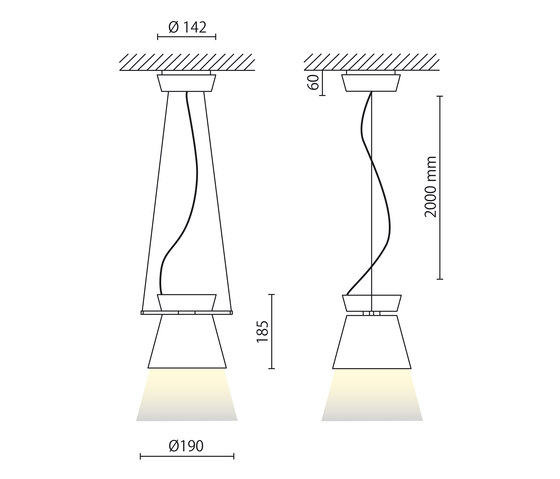 Missy piccolo suspension | Lámparas de suspensión | Aqlus