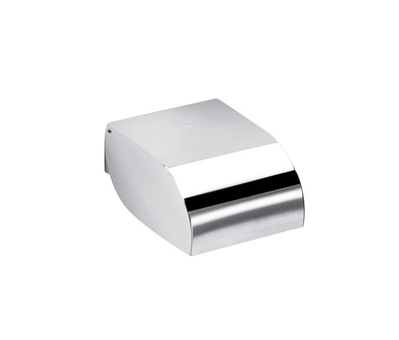Hotellerie Paper holder with noiseless cover by Inda | Paper roll holders