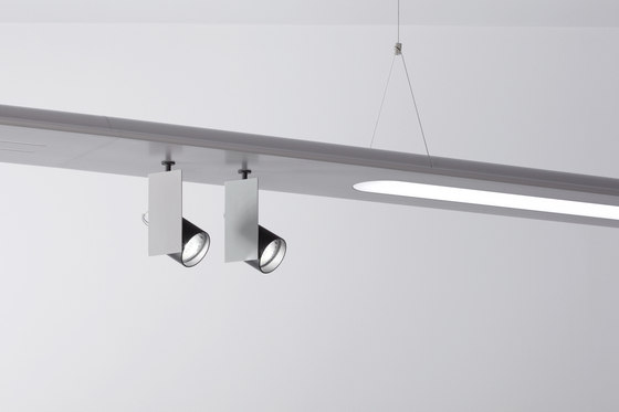 Level – Mur double Ø60 hanging system | Suspended lights | Aqlus
