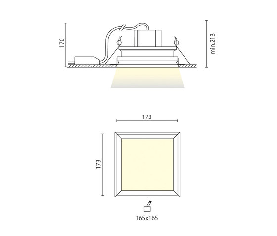 Palace Pro with trim recessed | Recessed ceiling lights | Aqlus