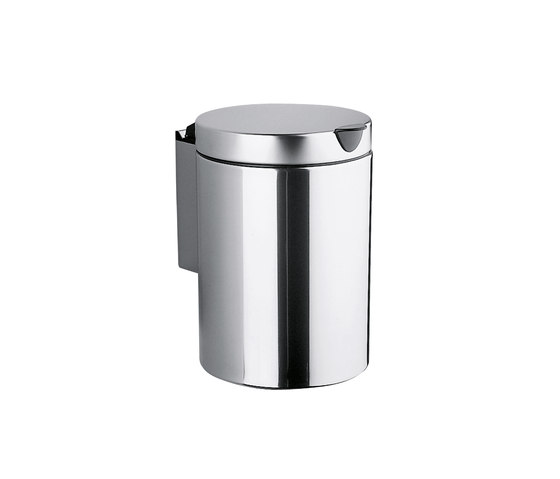 Hotellerie Wall-mounted dustbin with cover | Bath waste bins | Inda