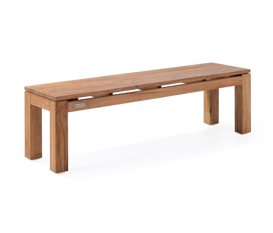 Pierson Backless Bench 2-Seater | Bancos | Wintons Teak