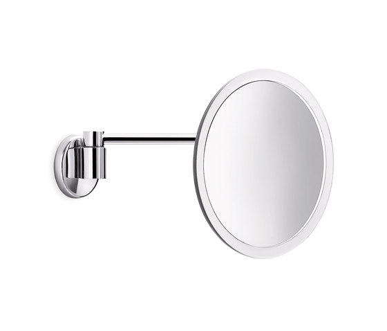 My Mirror Vergrößerungsspiegel Wandmodell mit schwenkbarem Arm, Spiegelfläche Ø 20 cm | Badspiegel | Inda