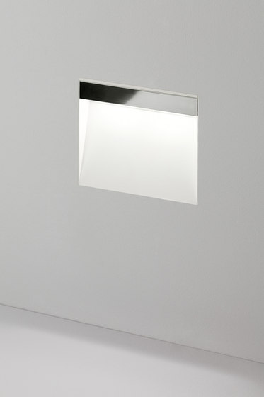 Chrome Steplight 2x6W recessed | Lámparas empotrables de pared | Aqlus